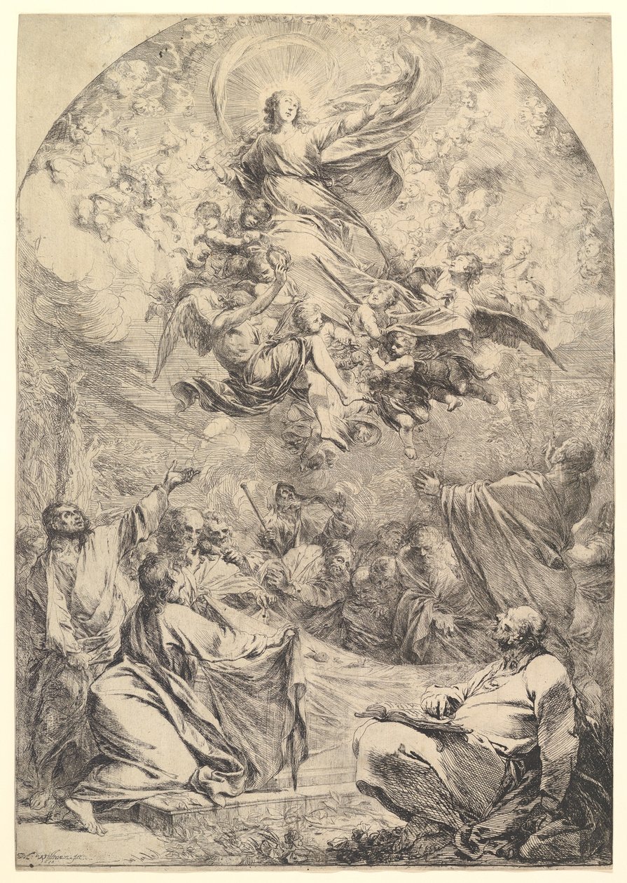 The Assumption of the Virgin, 1683 by Michael Lucas Leopold Willmann