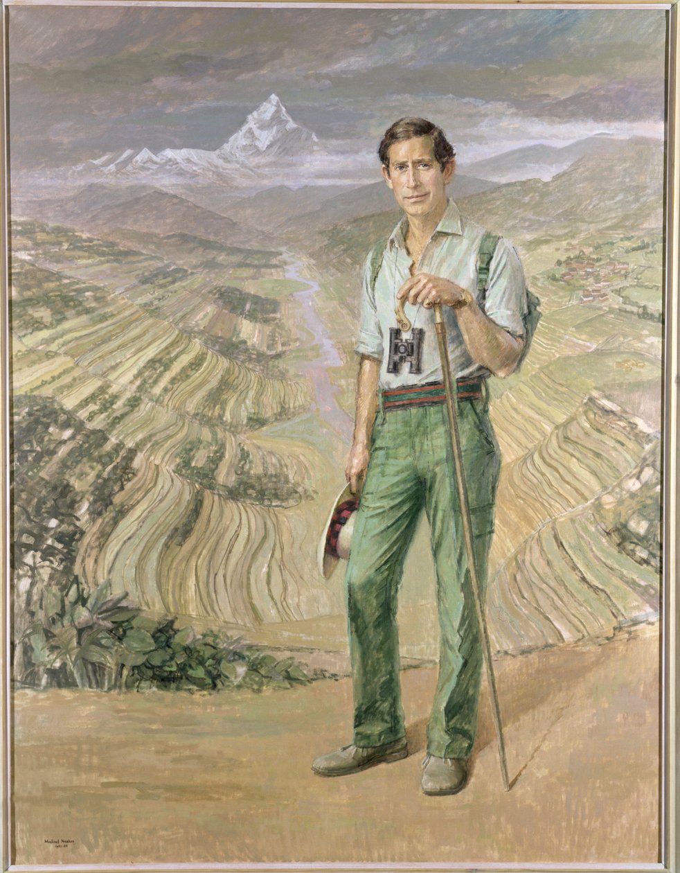 HRH The Prince of Wales (b.1948) by Michael Noakes