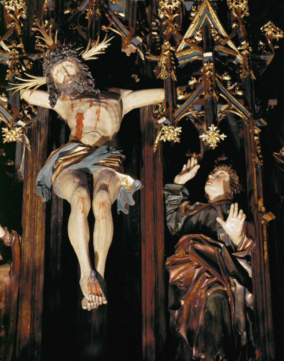 Crucifixion by Michael Pacher
