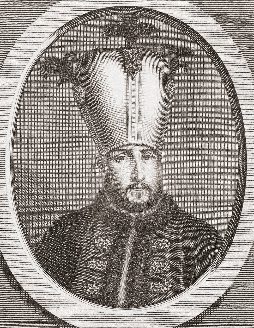 Ahmed III, Sultan of the Ottoman Empire by Michael van der Gucht
