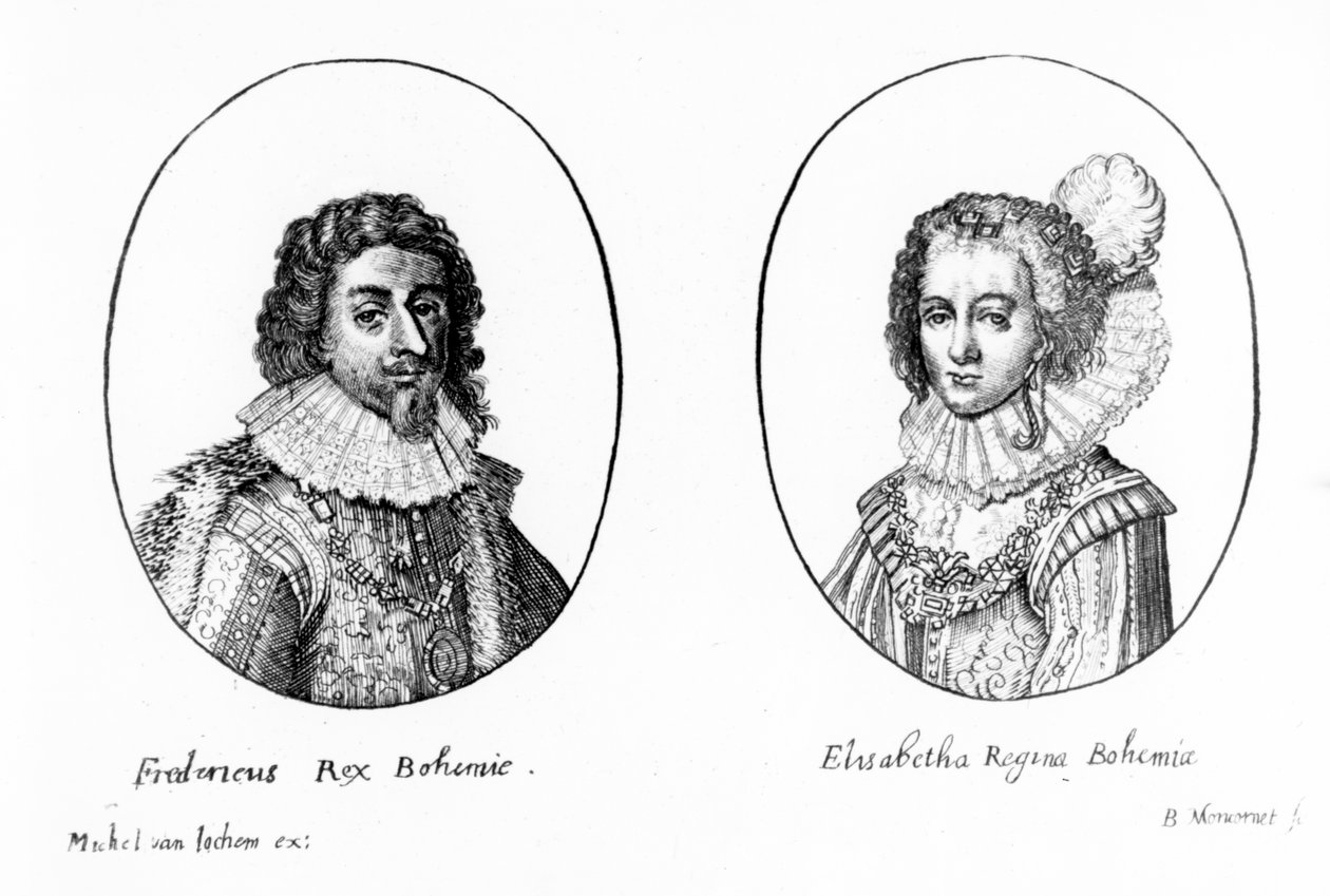 Frederick V of Bohemia and Elizabeth, Queen of Bohemia by Michel van Iochem