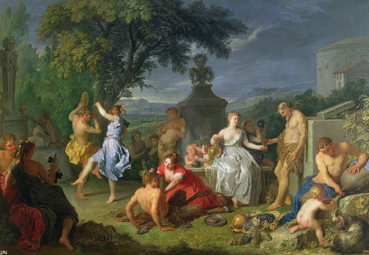 Bacchanal, 1719 by Michel Ange Houasse
