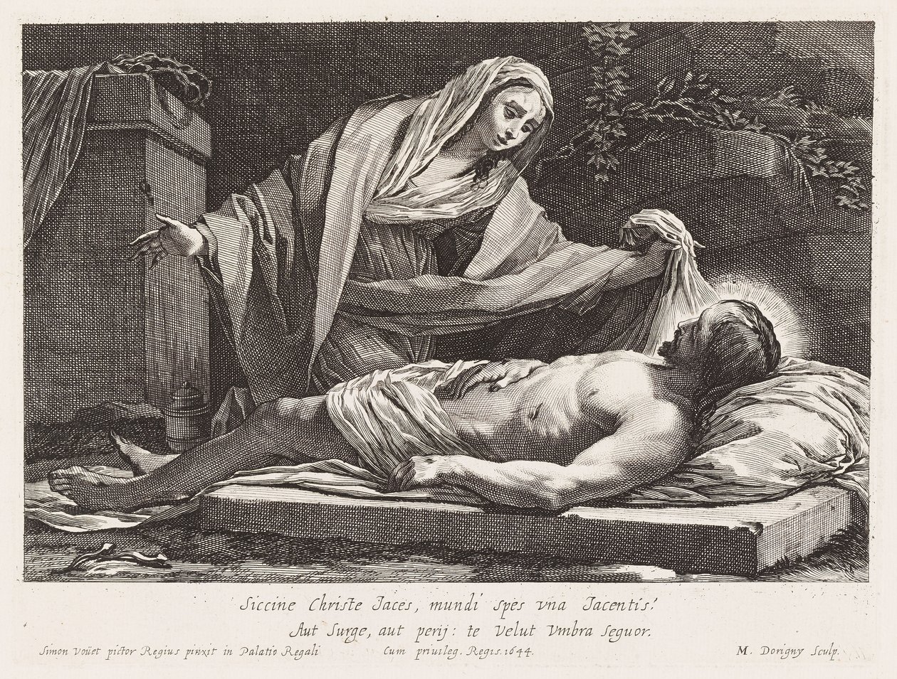 The Lamentation by Michel Dorigny