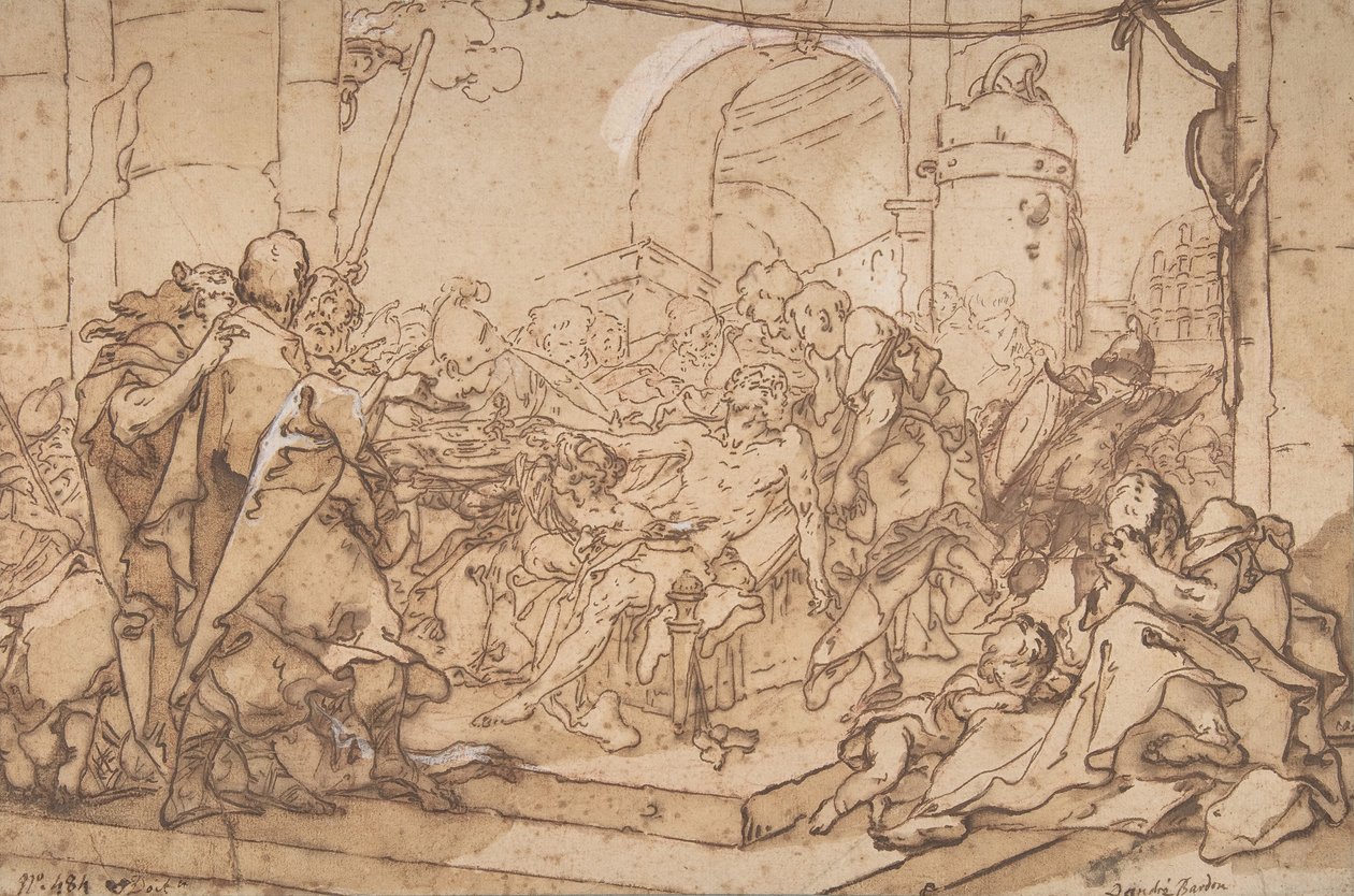 The Death of Socrates by Michel Francois Dandre Bardon