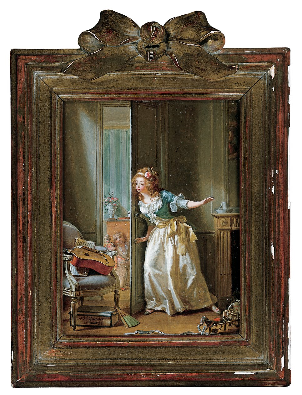 Hide and Seek, 1789 by Michel Garnier