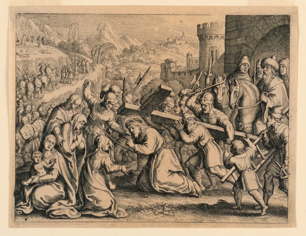 Christ Carrying His Cross by Michel Lasne