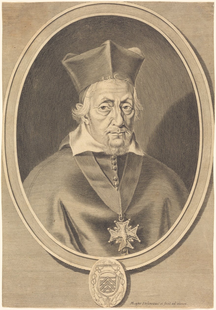 François La Rochefoucauld by Michel Lasne