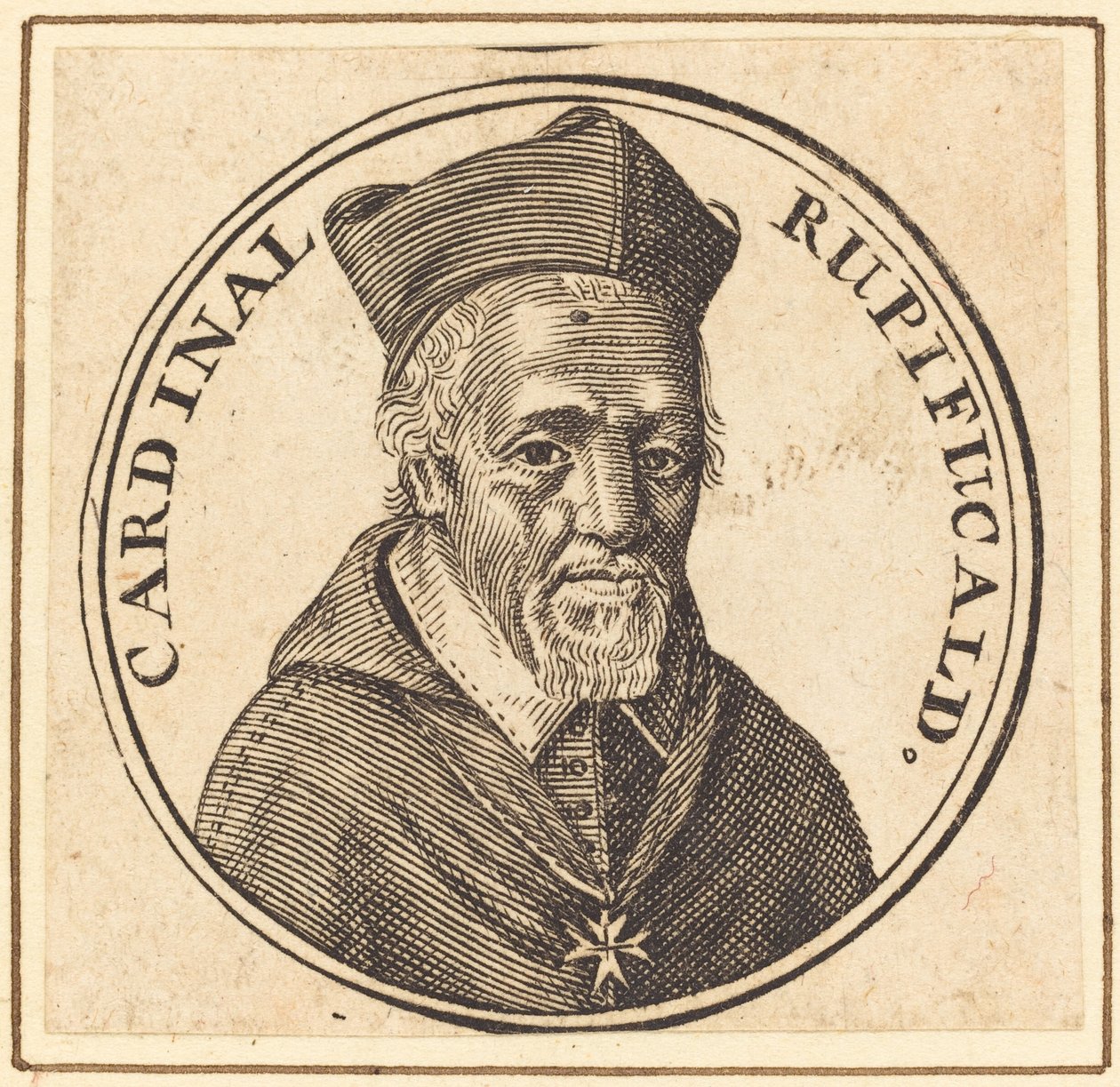 François La Rochefoucauld by Michel Lasne