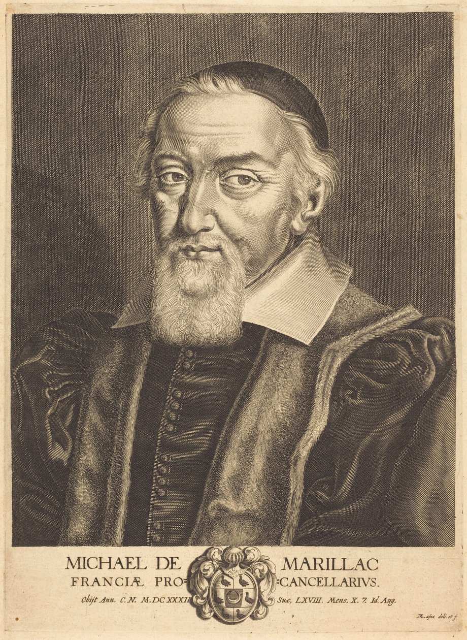Michel de Marillac by Michel Lasne