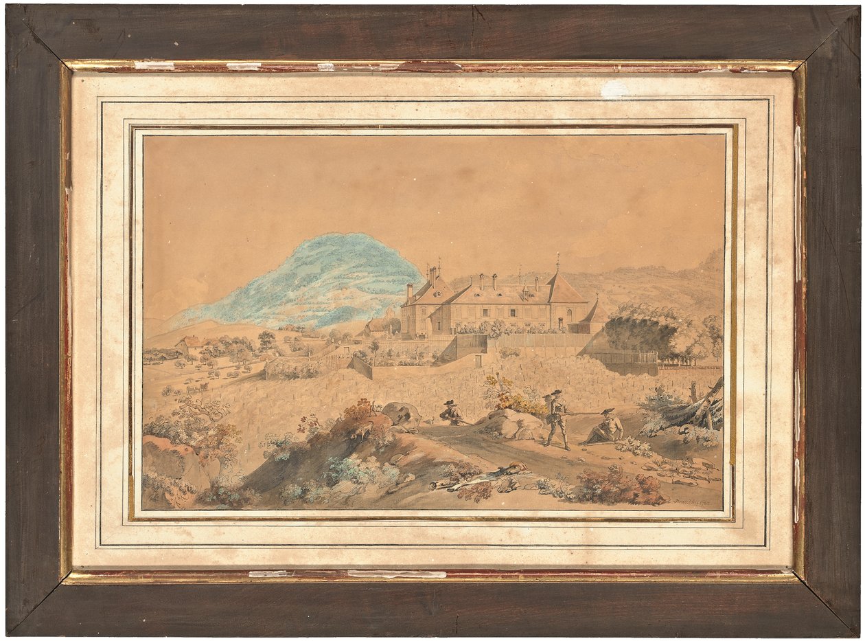 One of Four Views of Le Château d