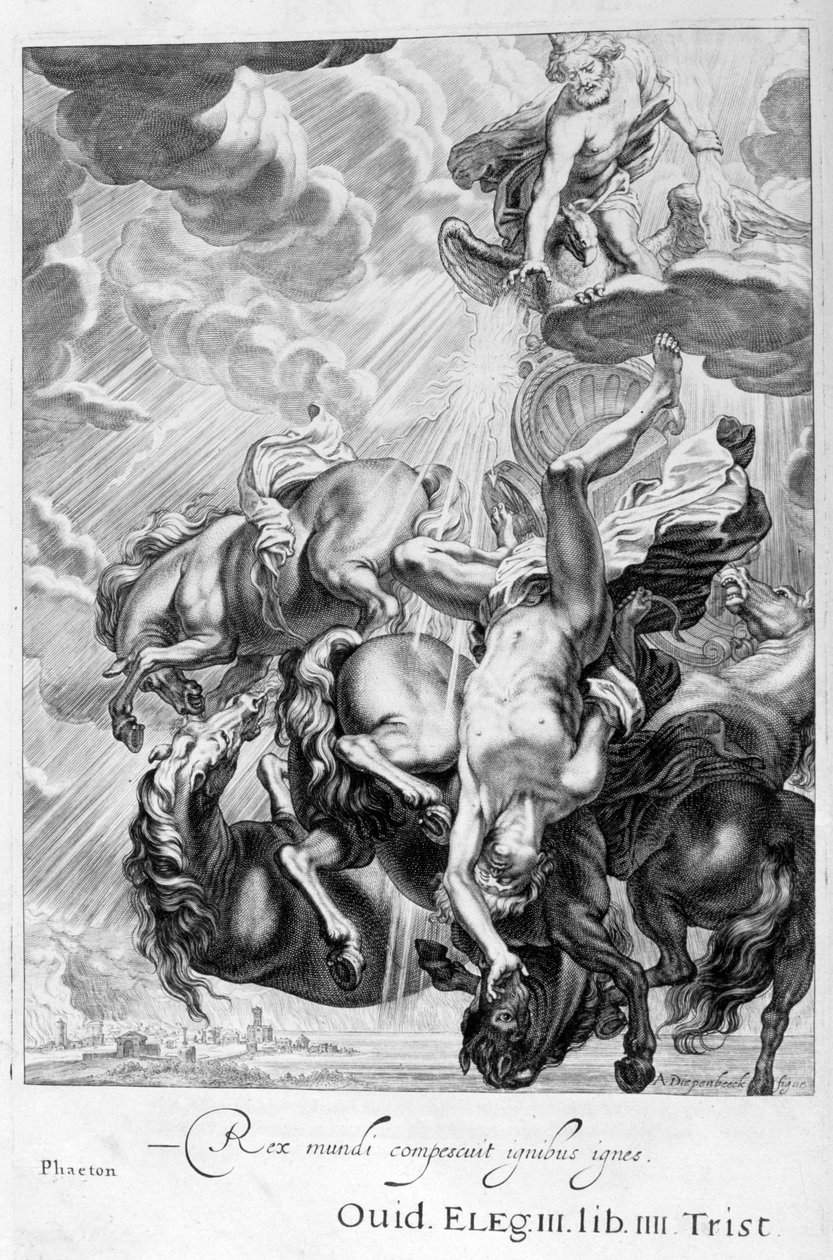 Phaeton Struck Down by Jupiter