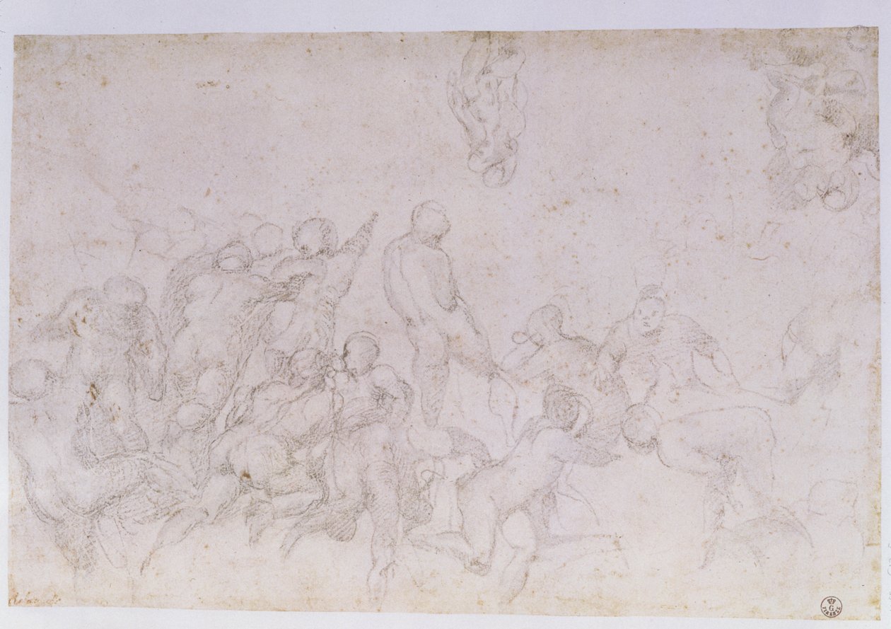 Preparatory Sketch for the 