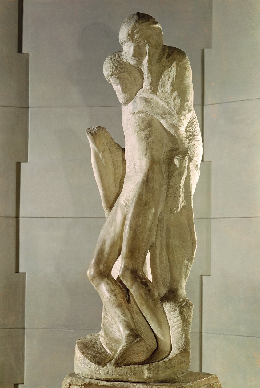 Rondanini Pieta, 1564 by Michelangelo Buonarroti