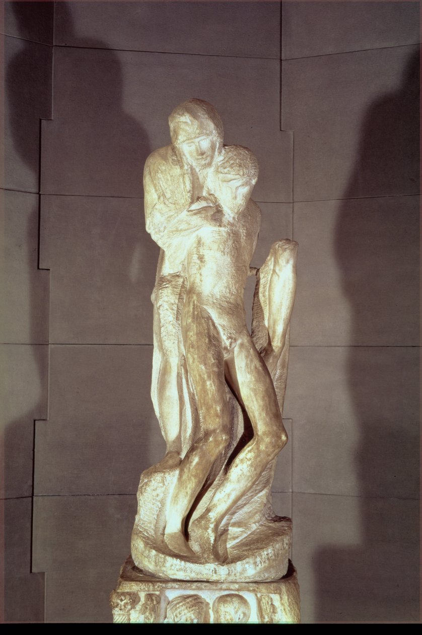 Rondanini Pieta, 1564 by Michelangelo Buonarroti