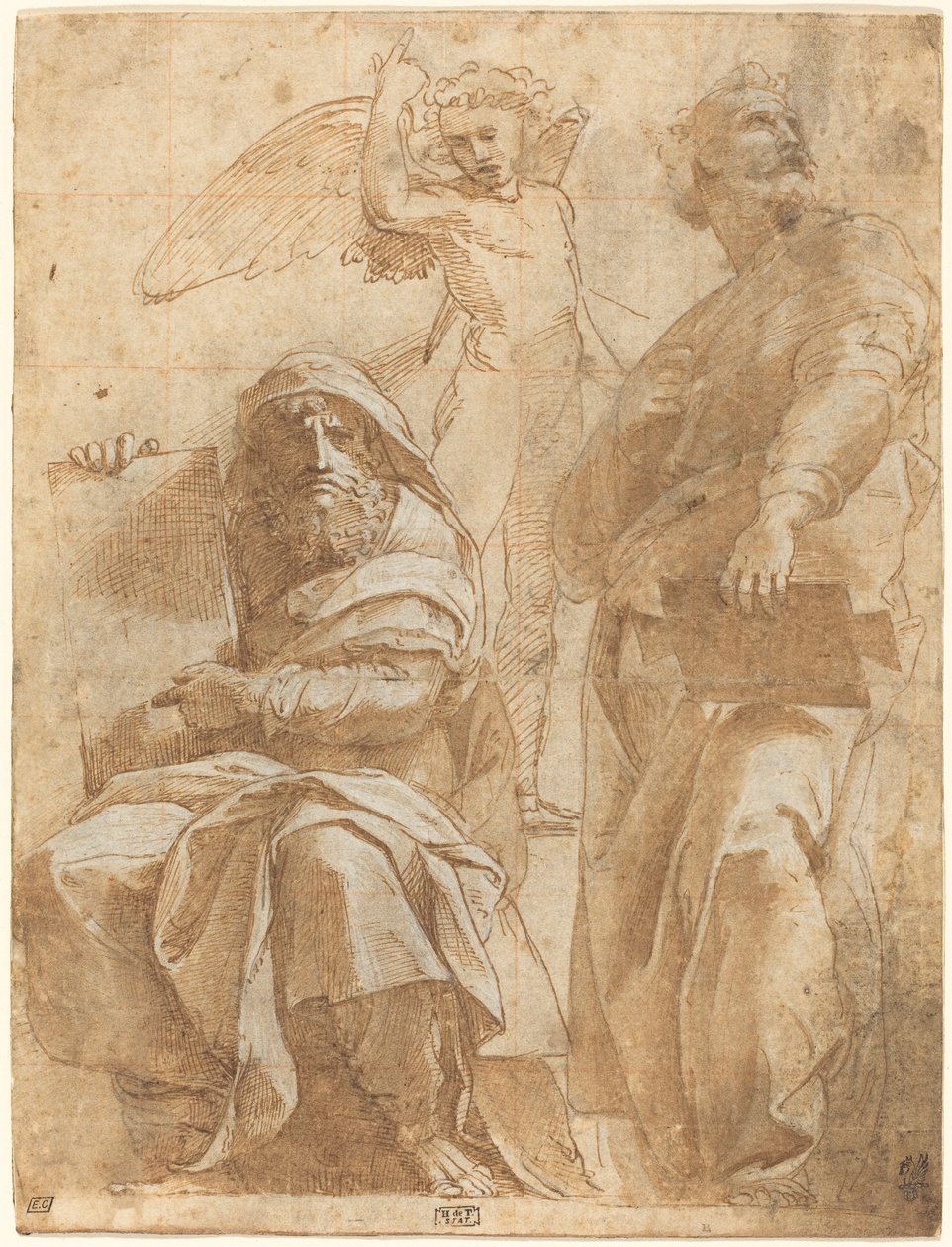 The Prophets Hosea and Jonah by Michelangelo Buonarroti