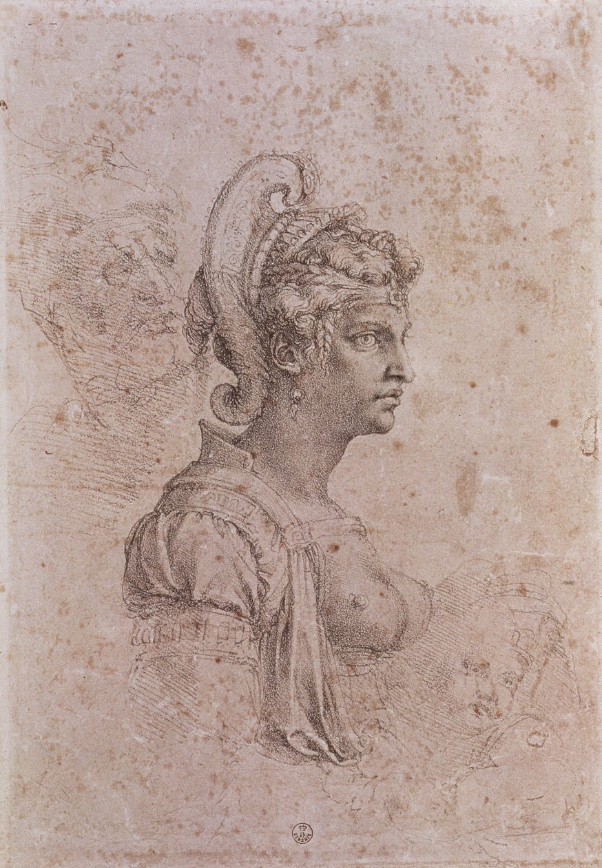 Zenobia, Queen of Palmyra, Syria by Michelangelo Buonarroti