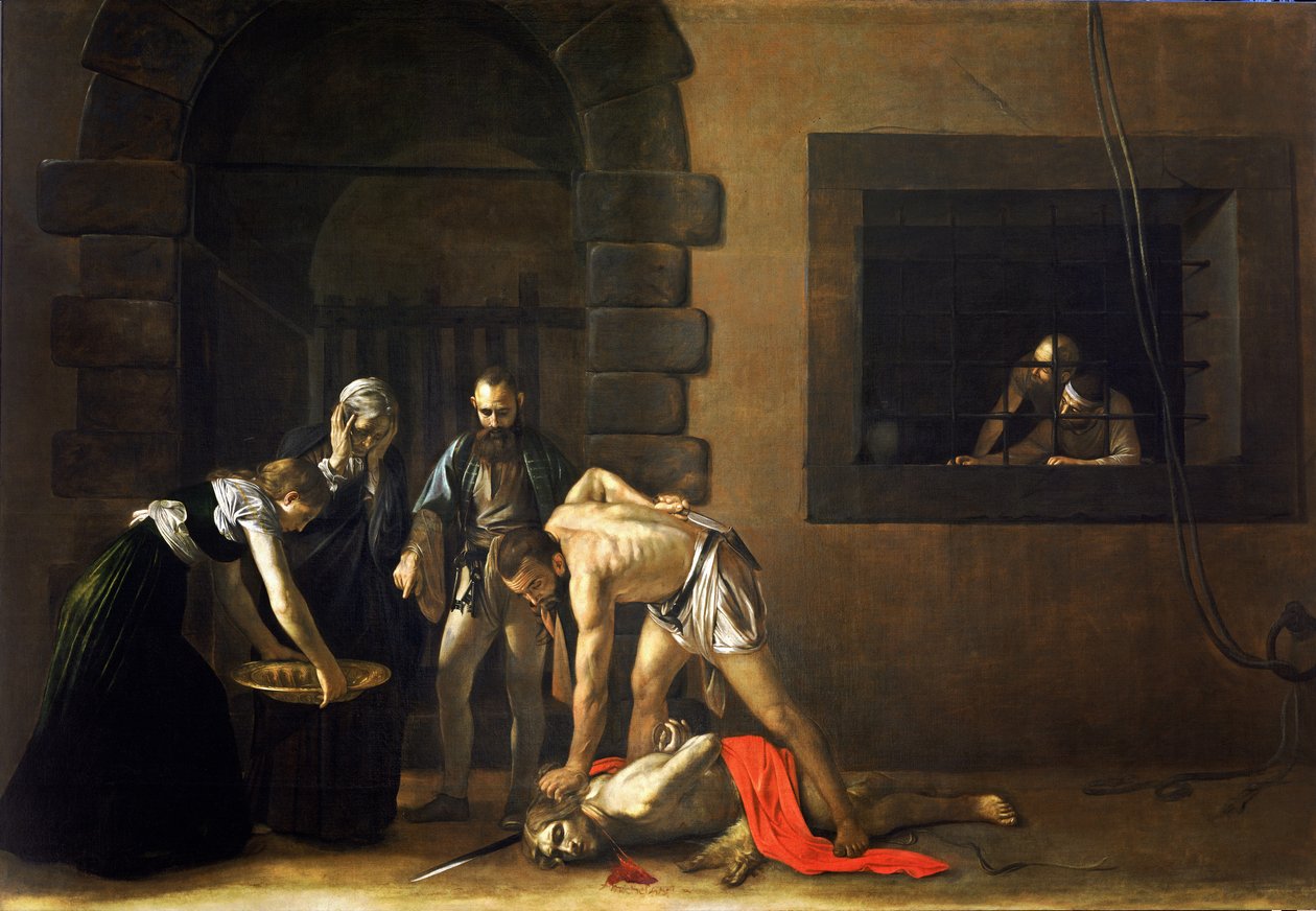 The Beheading of Saint John the Baptist by Michelangelo Merisi Caravaggio