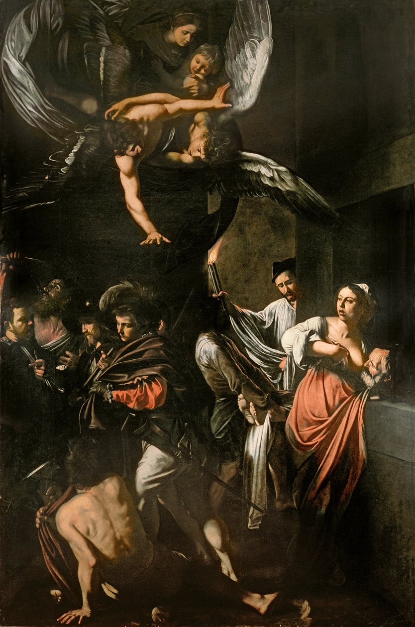 The Seven Works of Mercy, 1607 by Michelangelo Merisi Caravaggio