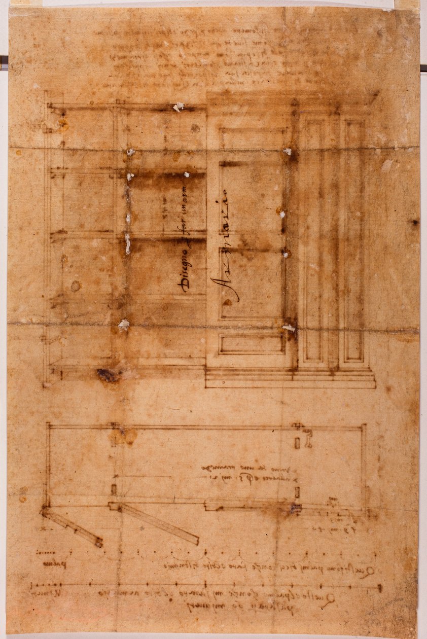 Closet drawing by Michelangelo (after) Buonarroti