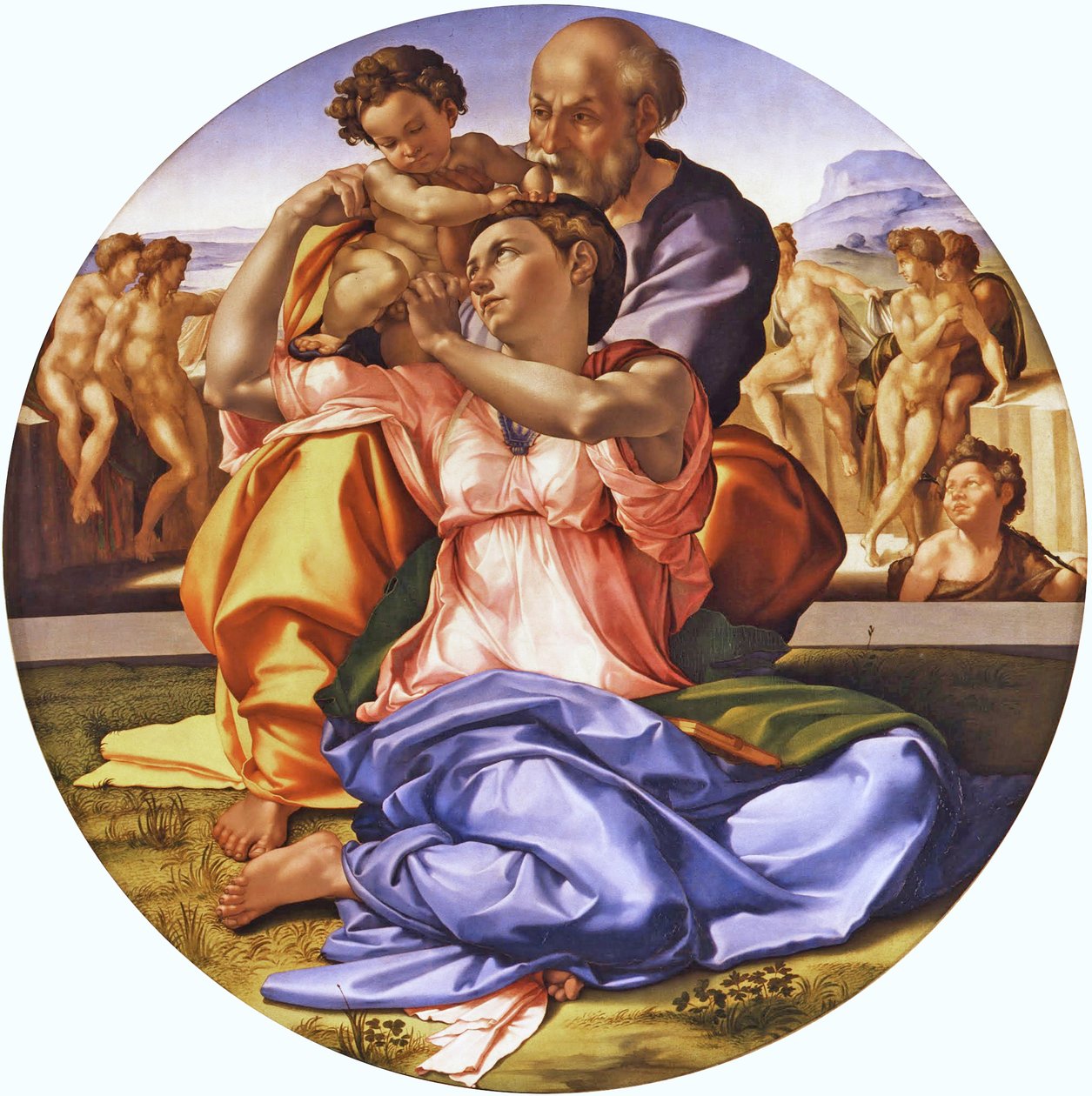 Doni Tondo by Michelangelo