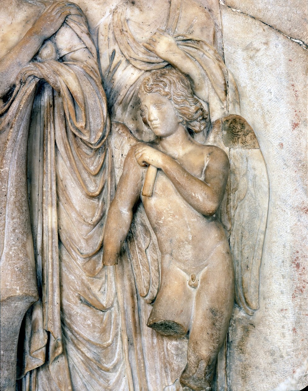 Angel, Venice Marble, Early 16th Century. Funeral Ceremony (Detail) by Michelangelo Buonarroti