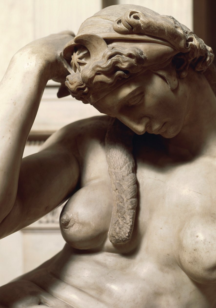 Night, Detail from Tomb of Giuliano de