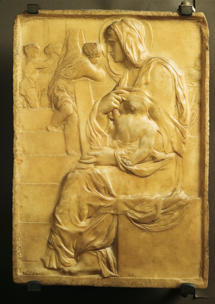 Madonna of Stairs by Michelangelo Buonarroti