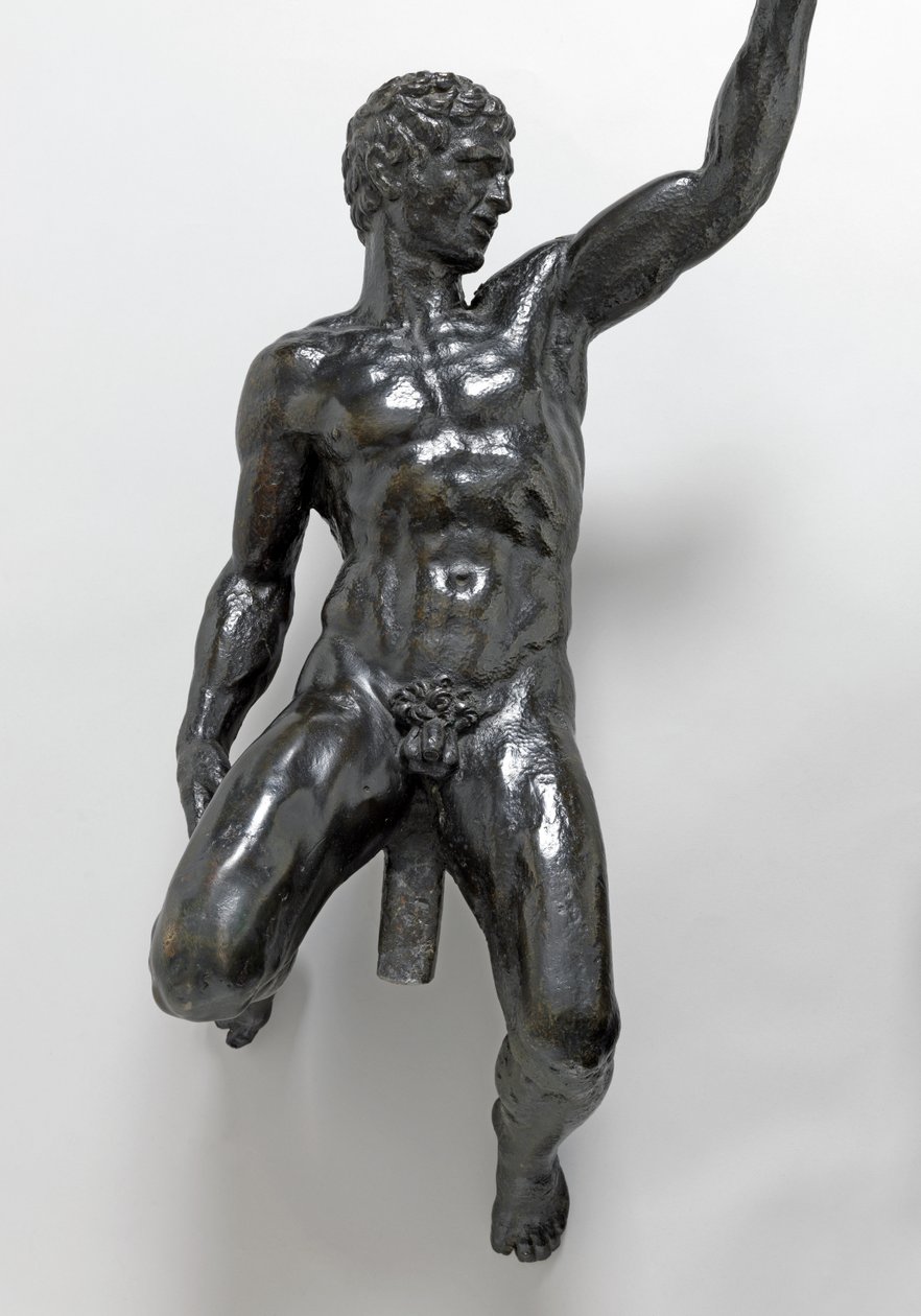 Nude Bacchants Riding Panthers by Michelangelo Buonarroti