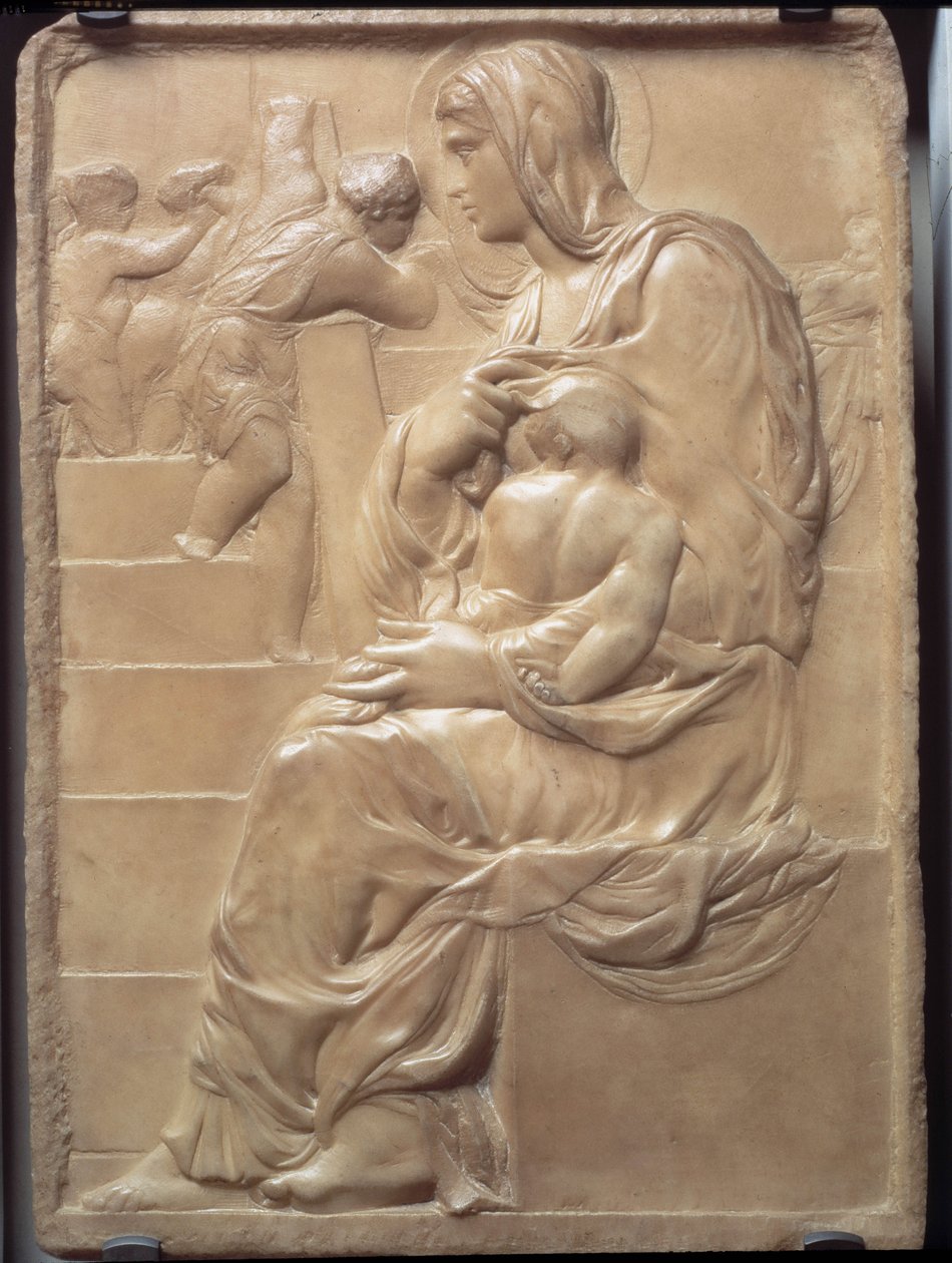 The Madonna of the Stairs by Michelangelo Buonarroti
