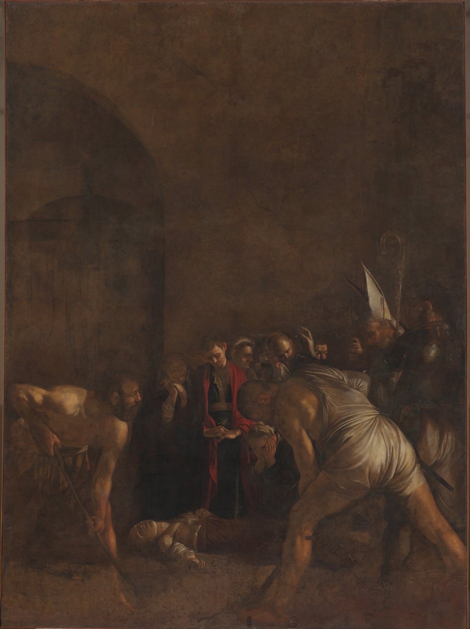 Burial of Saint Lucy by Michelangelo Caravaggio