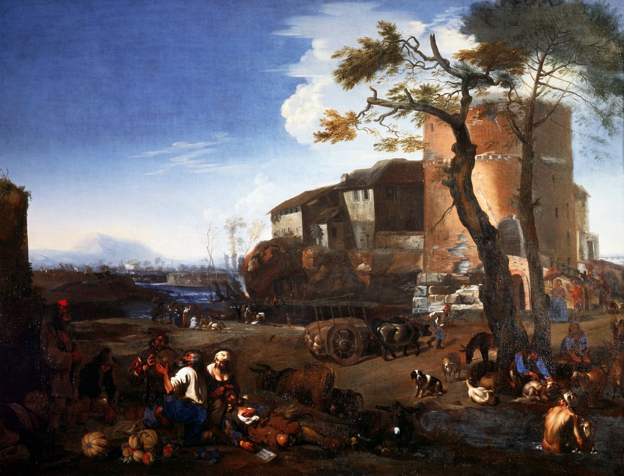 Country festival by Michelangelo Cerquozzi