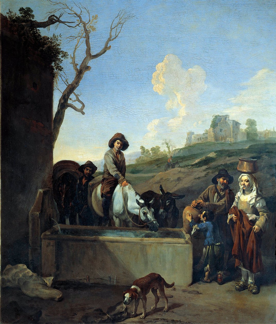 The Water Bowl by Michelangelo Cerquozzi