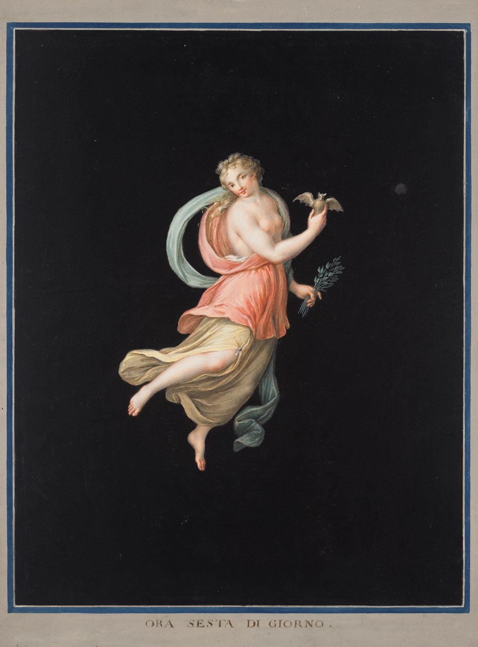 Female Allegory of the Night by Michelangelo Maestri