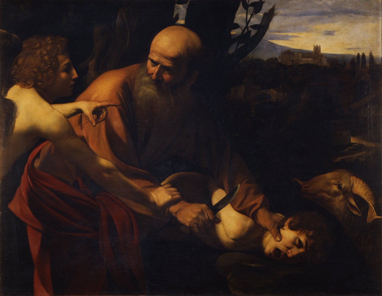 Abraham Sacrificing Isaac, 1603-1604 by Michelangelo Merisi Caravaggio