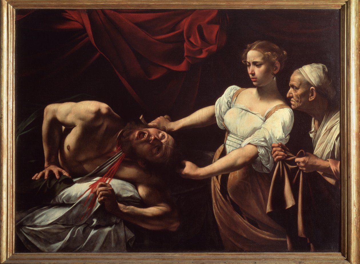 Judith Beheading Holofernes by Michelangelo Merisi da Caravaggio