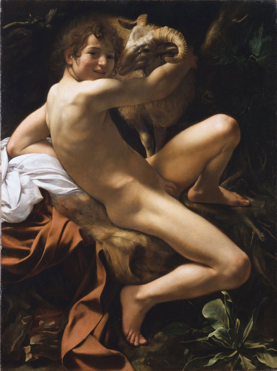 Saint John the Baptist by Michelangelo Merisi da Caravaggio