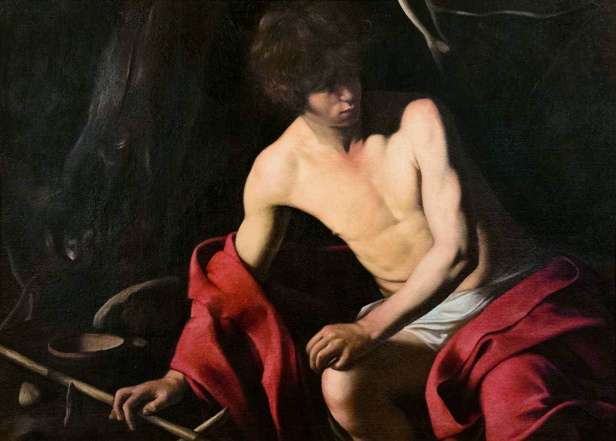 Saint John the Baptist by Michelangelo Merisi da Caravaggio