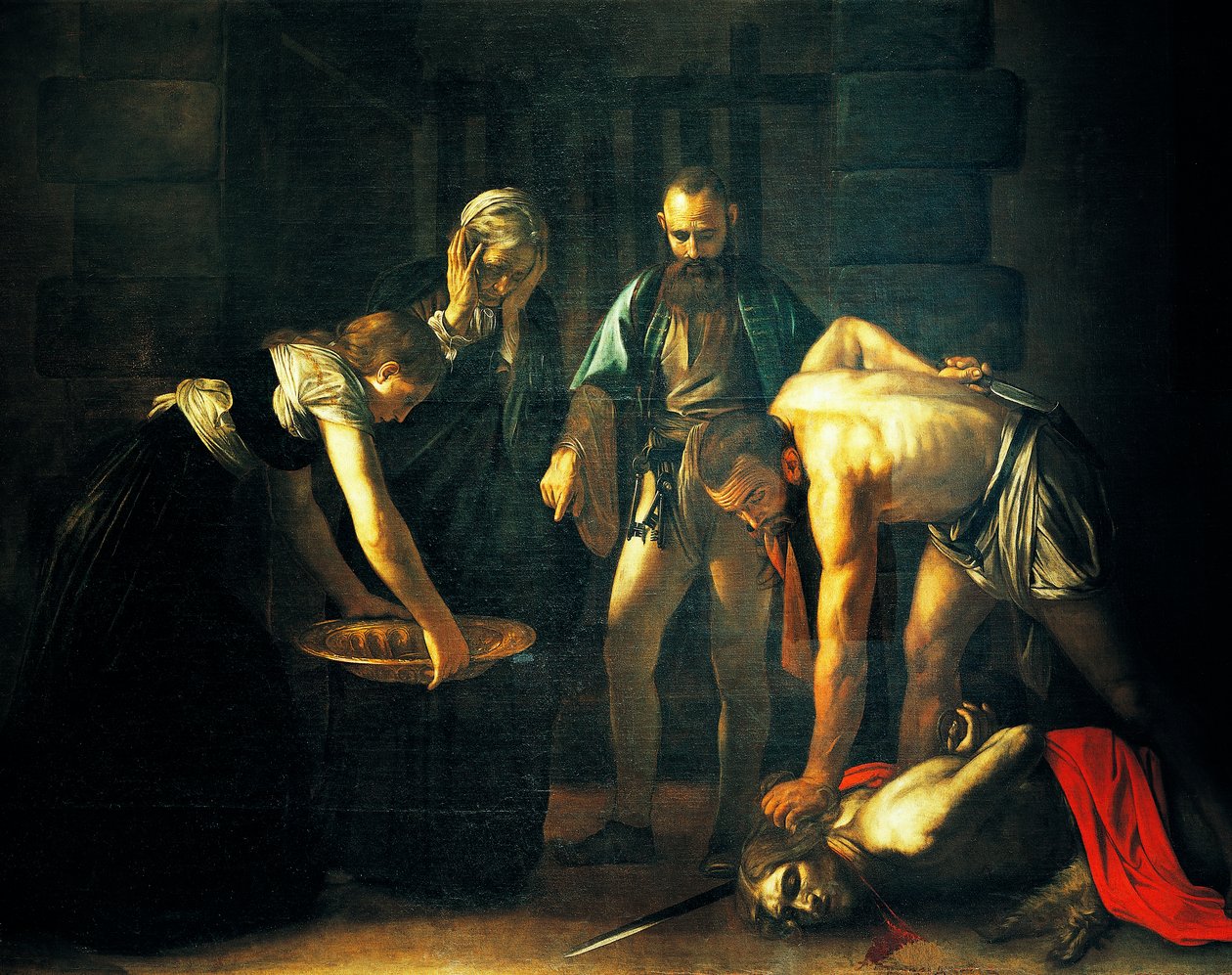 The Beheading of Saint John the Baptist by Michelangelo Merisi da Caravaggio