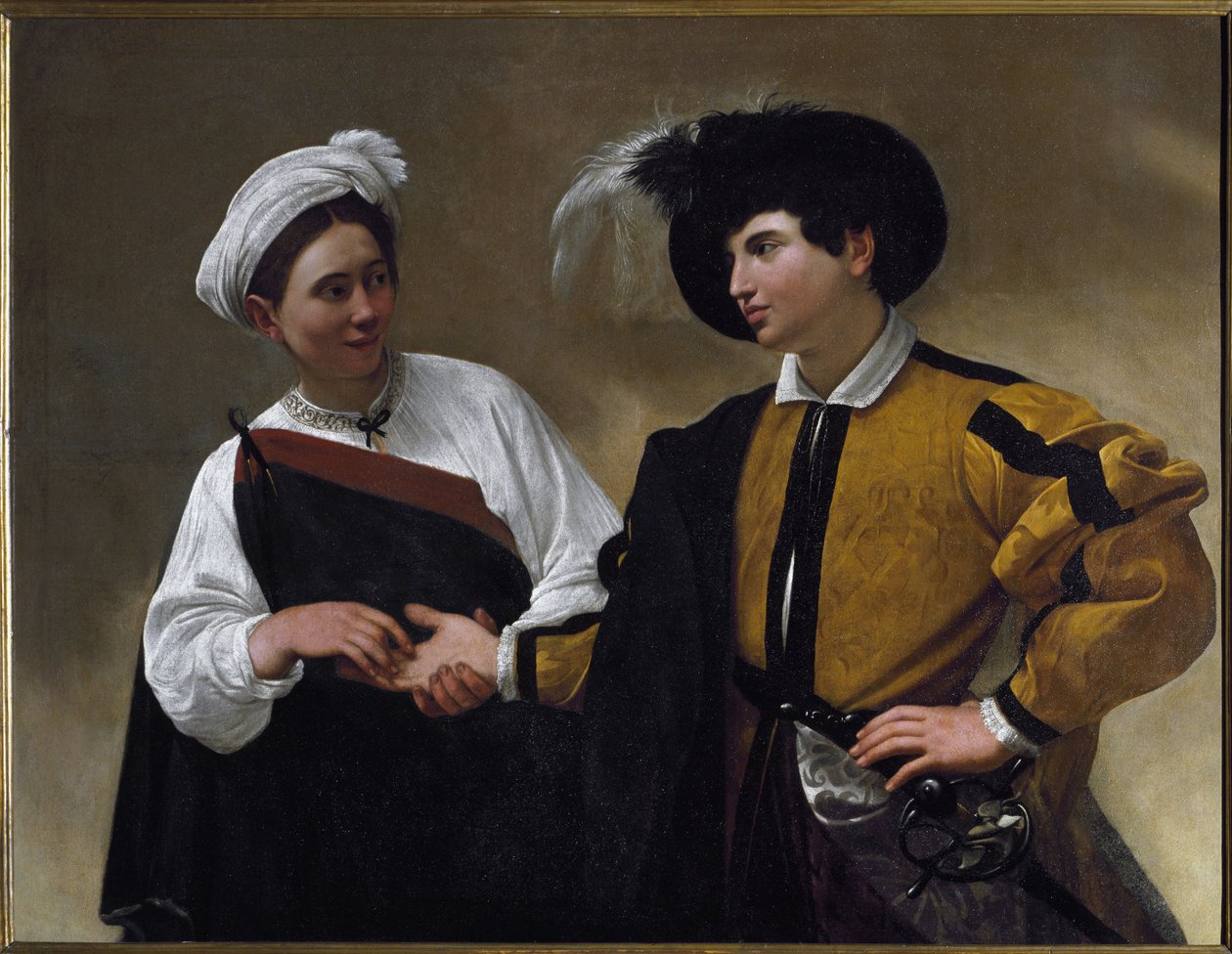 The fortune teller by Michelangelo Merisi da Caravaggio
