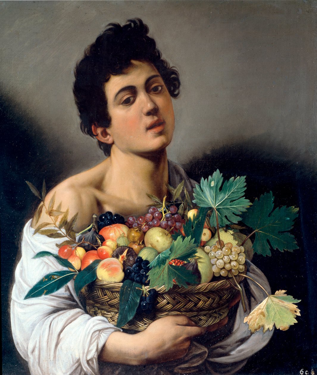 The Fruit Seller by Michelangelo Merisi da Caravaggio