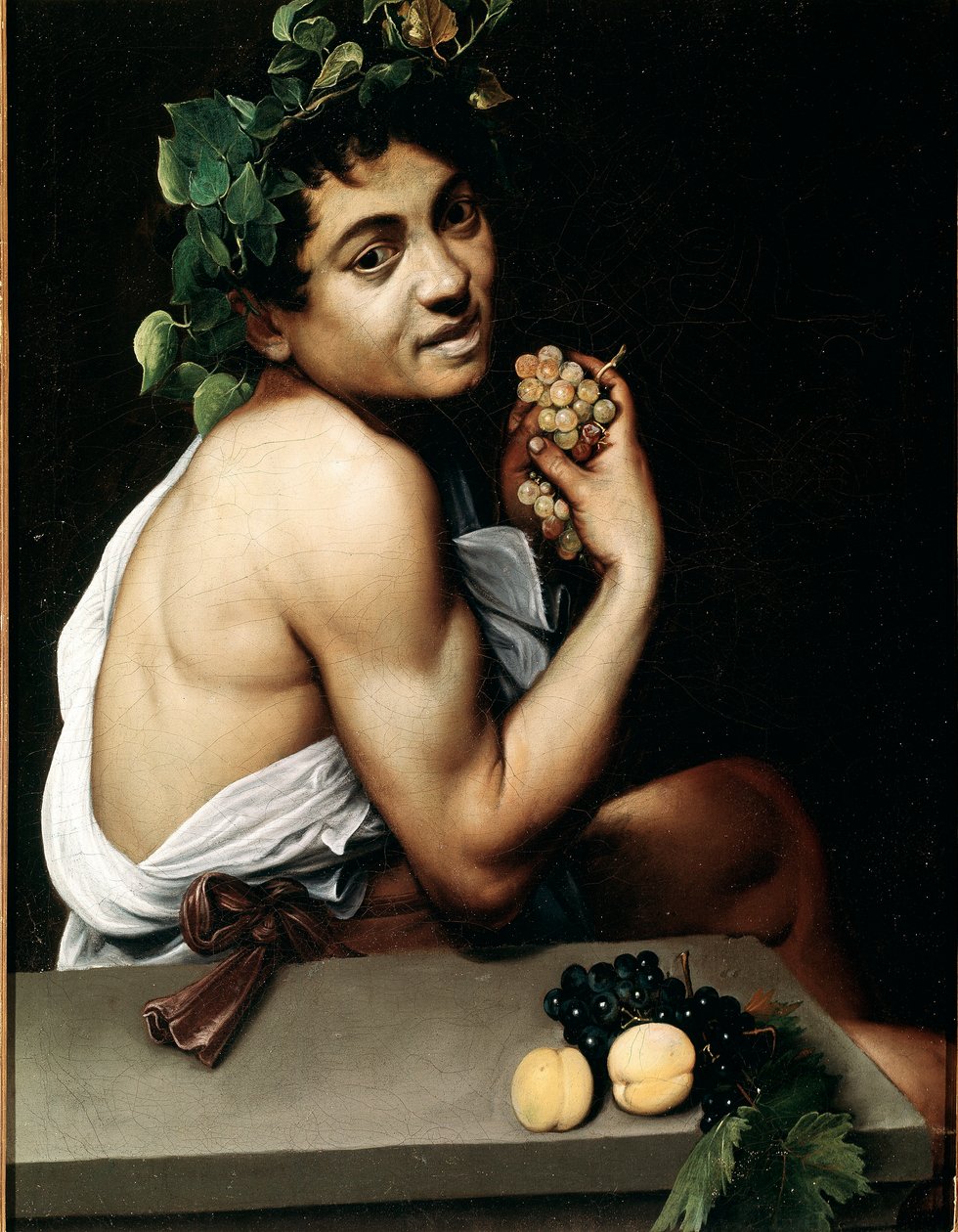 The young Bacchus (Bacchino) ill by Michelangelo Merisi da Caravaggio