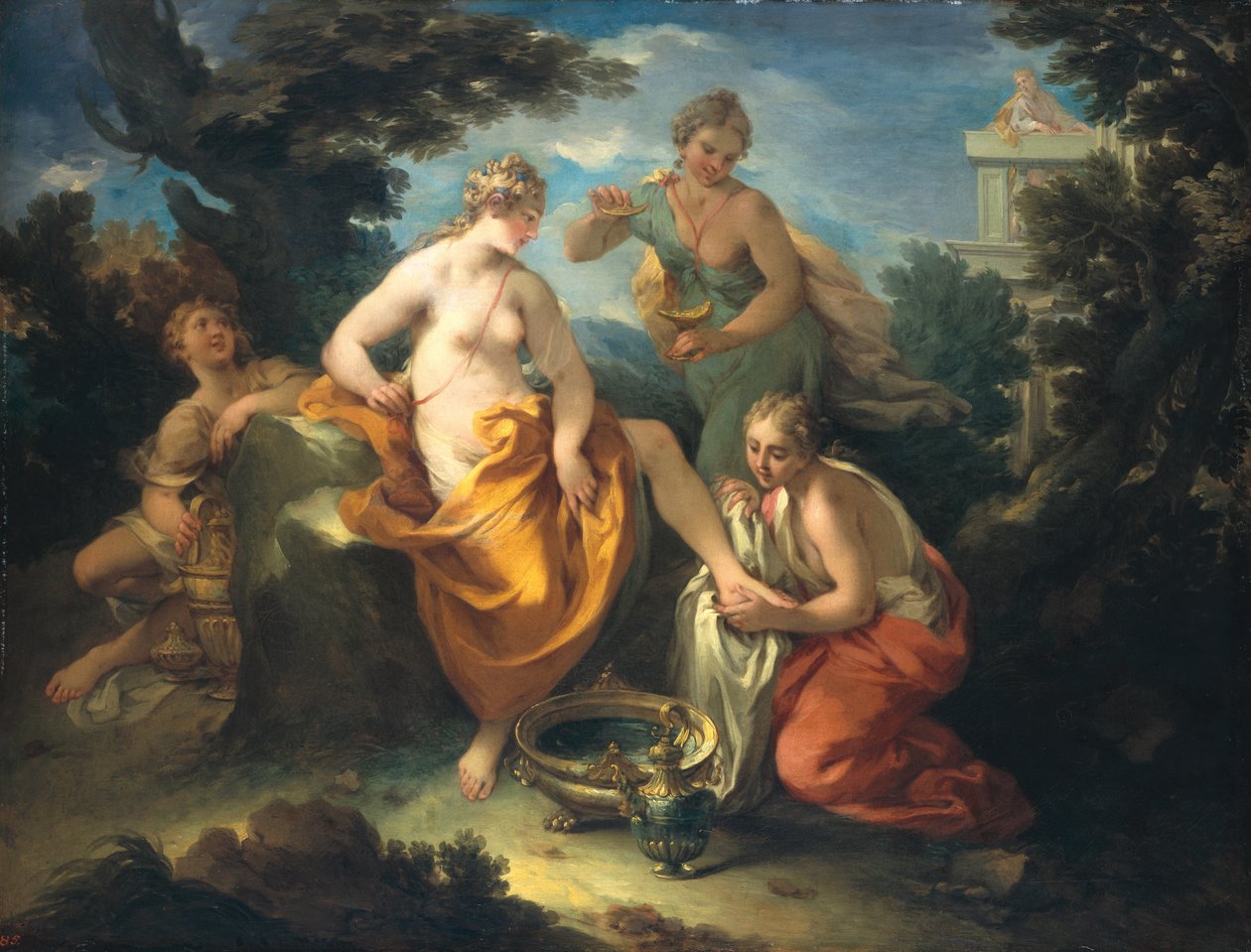 Bathsheba Bathing by Michele Rocca
