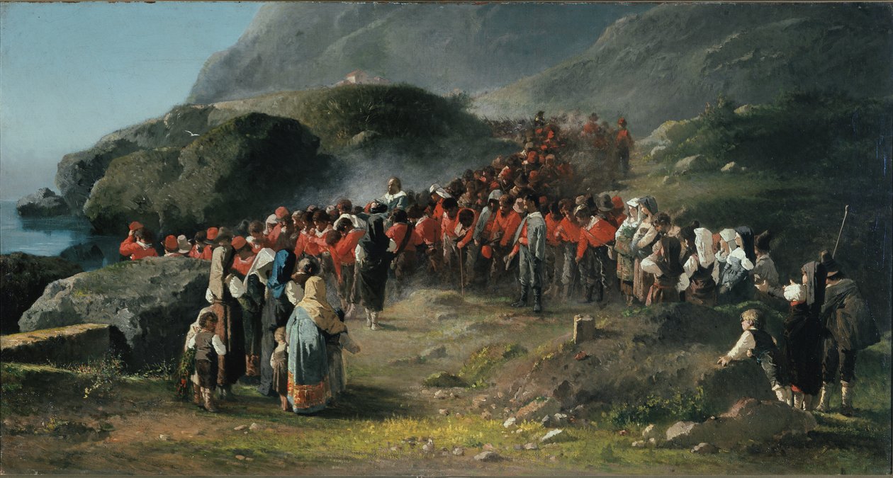 Aspromonte, August 29 by Michele Cammarano