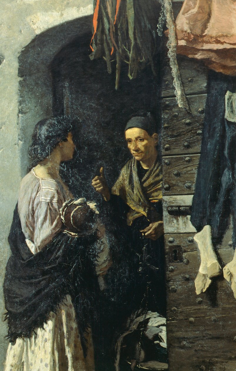 The Charity by Michele Cammarano by Michele Cammarano