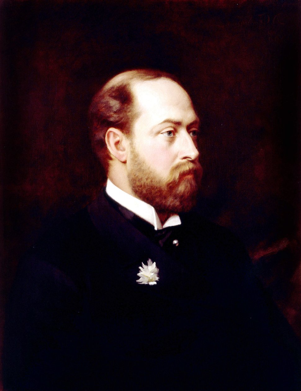 Edward VII King of England by Michele Gordigiani
