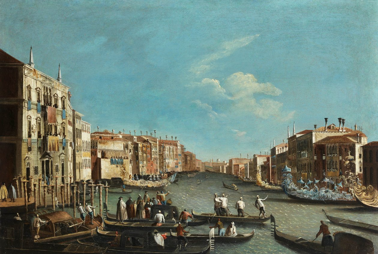 Festival on the Grand Canal by Michele Marieschi