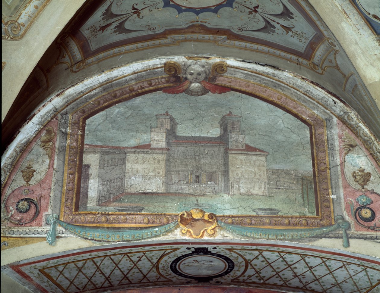 Ceiling, Villa Medicea di Careggi (detail) by Michelozzo di Bartolommeo