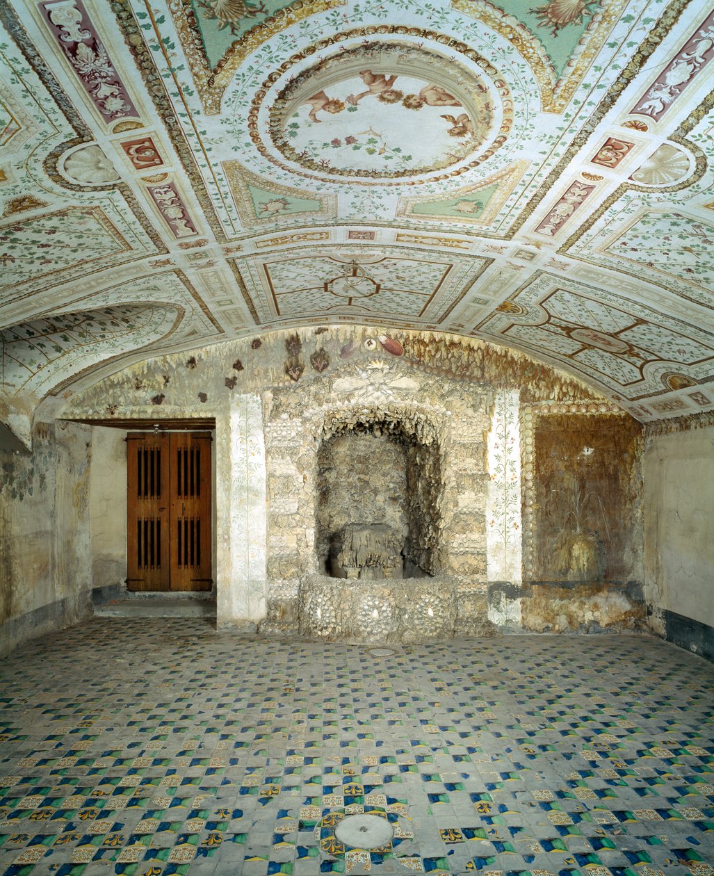 Interior View of the Cellar, Villa Medicea di Careggi by Michelozzo di Bartolommeo