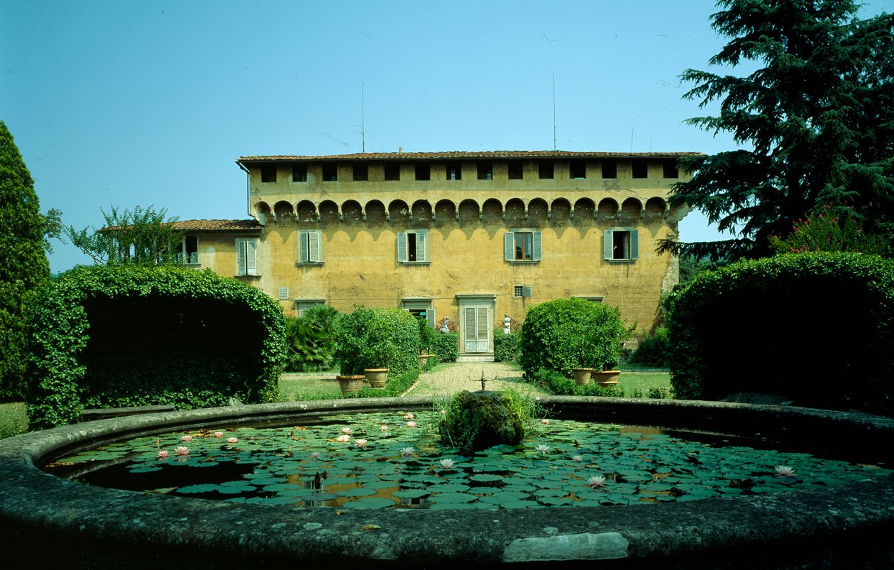 Villa Medicea di Careggi, begun 1459 by Michelozzo di Bartolommeo