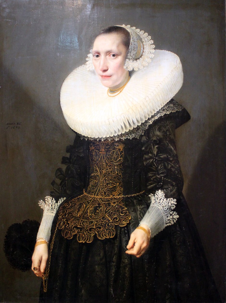 Portrait of a Lady by Michiel Jansz van Mierevelt